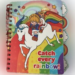Rainbow Brite Colorful Unicorn Journal Notebook NWT
